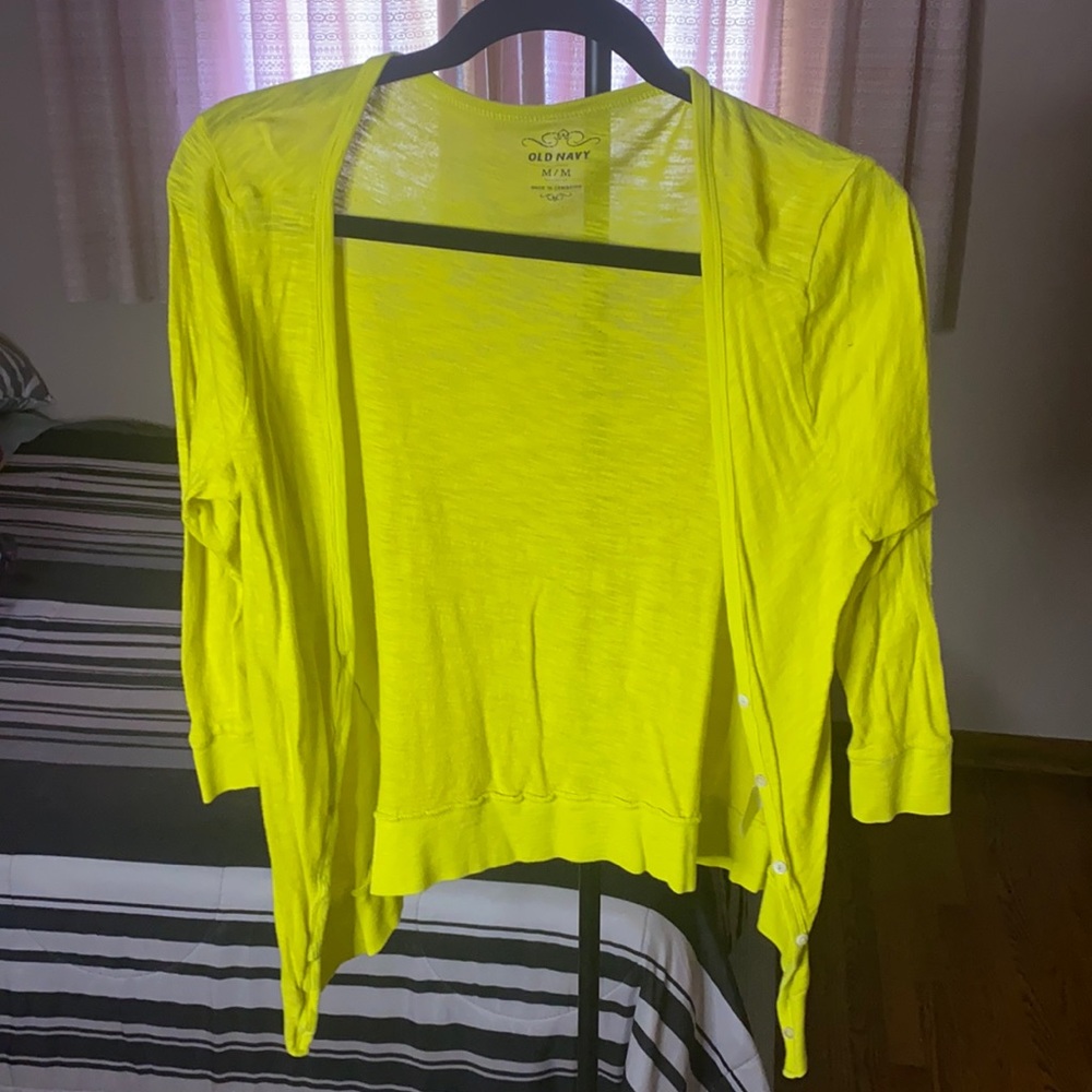 Old navy button up light sweater